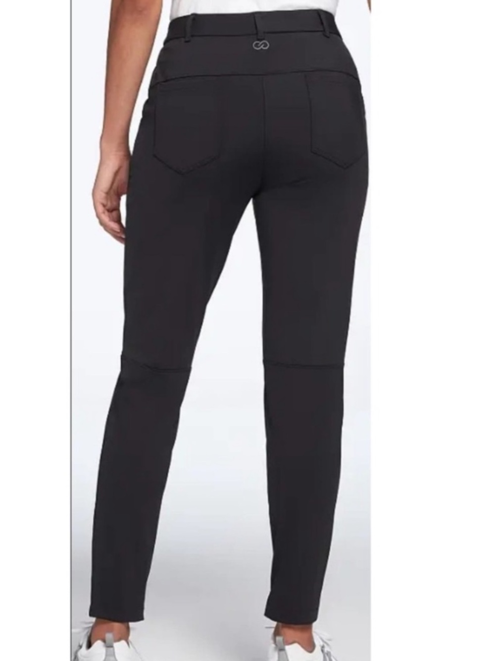 CALIA by Carrie Underwood On Course Golf Pants Black 2 Ankle Zip 5-Pocket - Picture 3 of 7